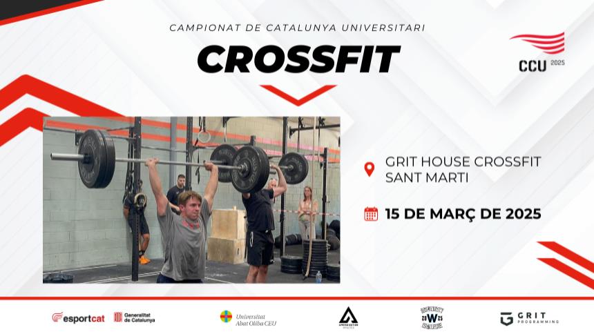 Barcelona acull el Campionat de Catalunya Universitari de CrossFit 2025